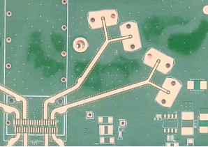수지 차단 기능이 있는 고주파 보드